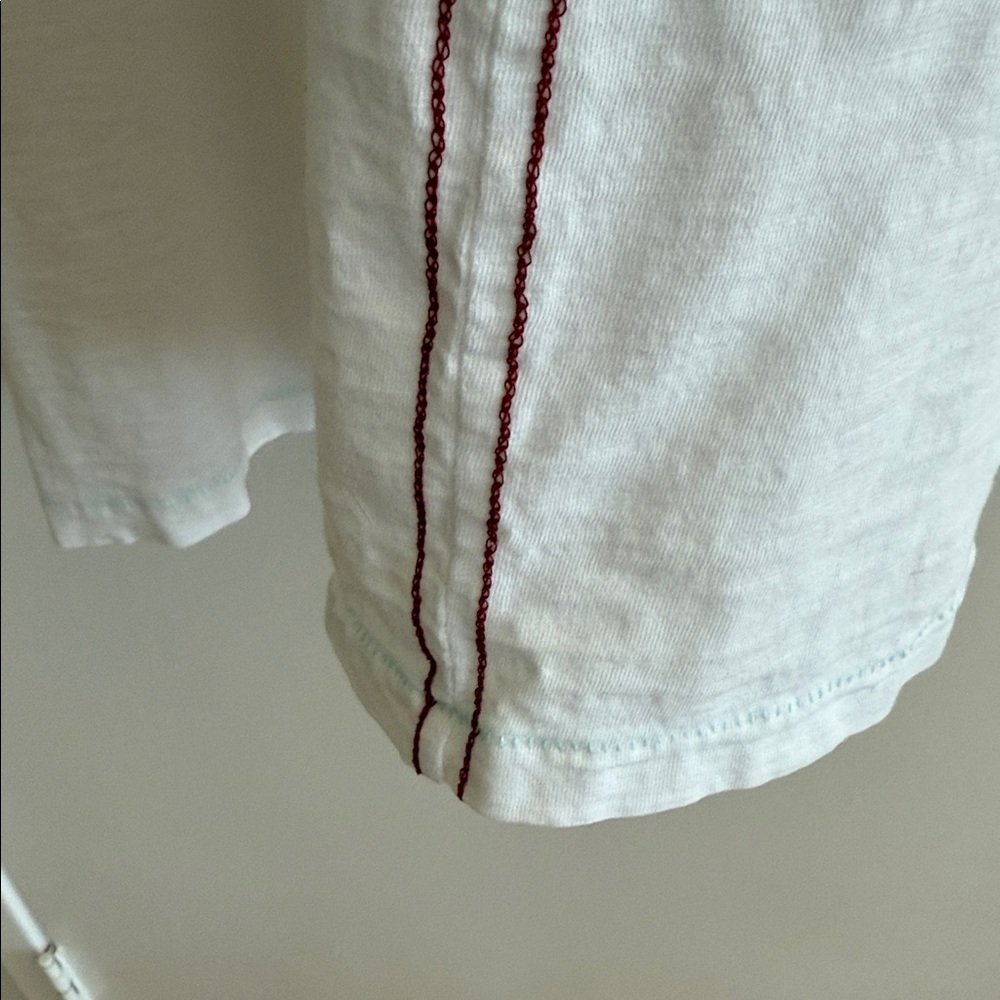 Tommy Bahama white Organic Cotton Long Sleeve Tee - Picture 7 of 8